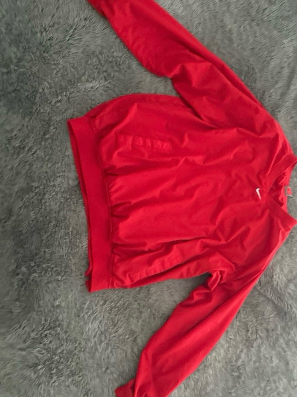 Nike Red Women's Crewneck Sweatshirt